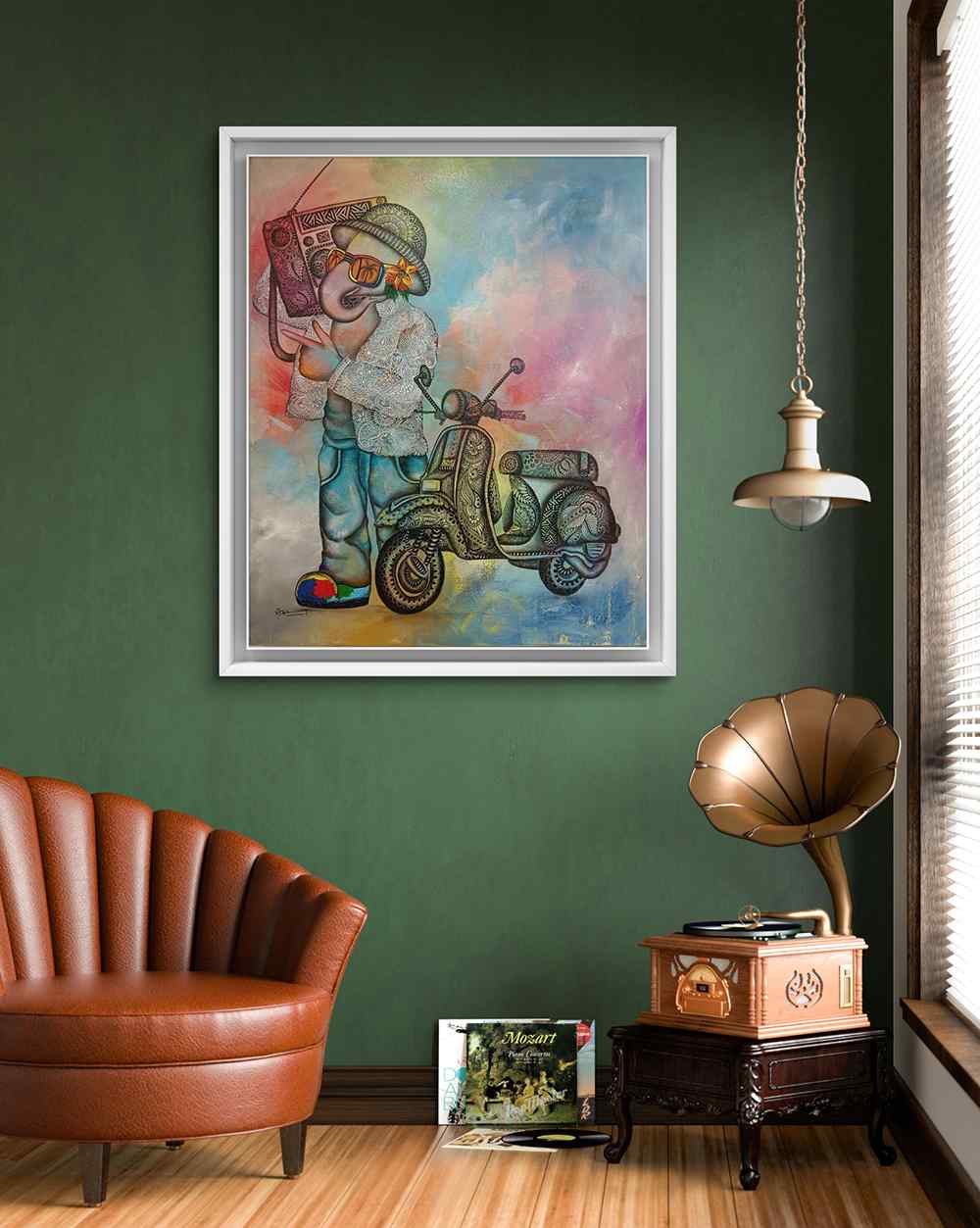 CHILDHOOD, Mixed media art, Modern, Abstract, Religious, Home decor, Wall decor, Artwork, Handpainted, Art, Painting, VistaPallette