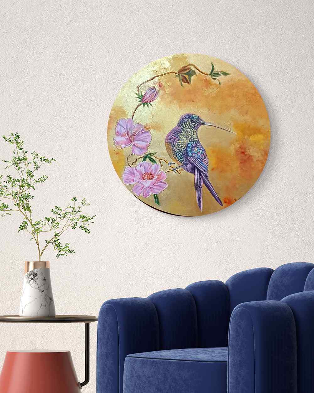 Whispering Wings, Mixed media art, Modern, Nature, Home decor, Wall decor, Artwork, Handpainted, Art, Painting, VistaPallett