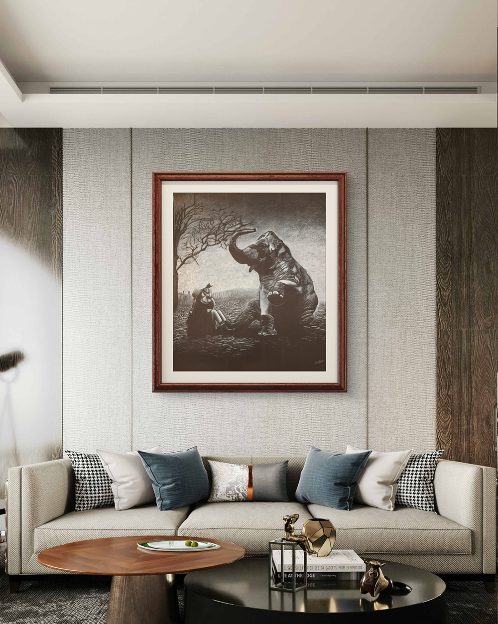 Enchanted Encounter, Pencil painting, Realistic, Nature, Home decore, Wall decore, Artwork, Handpainted, Art, Painting, VistaPallett