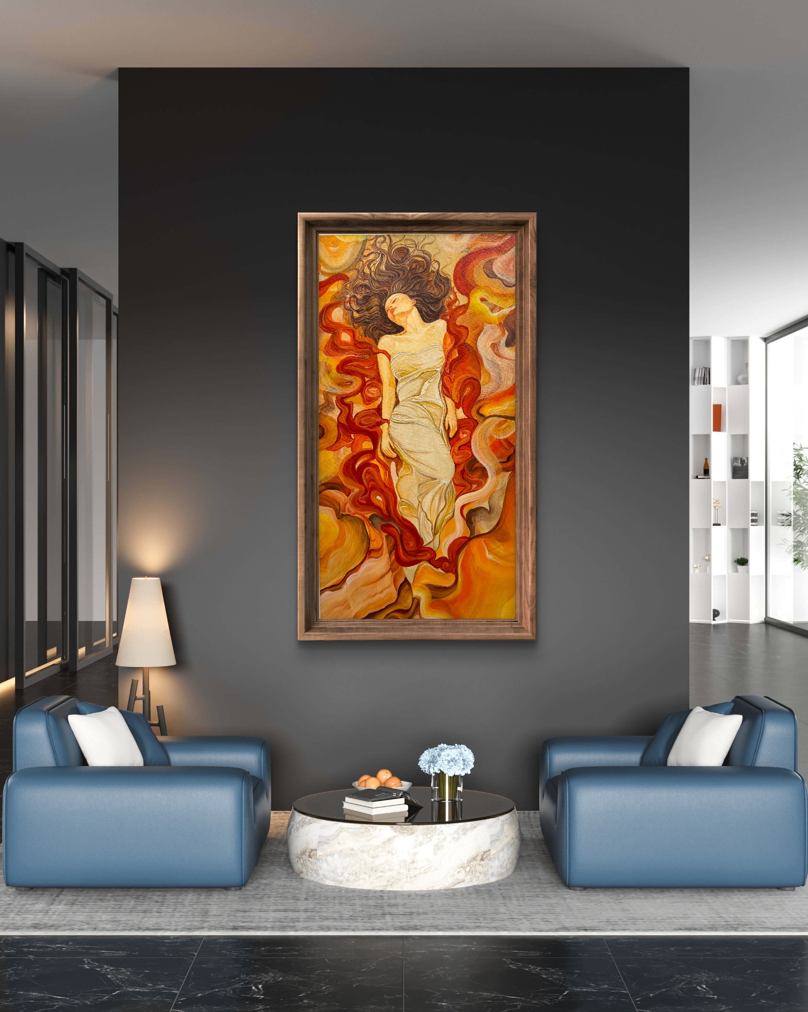 Liberation, Acrylic painting, Realistic, Impressionism, Home decor, Wall decor, Artwork, Handpainted, Art, Painting, VistaPallette