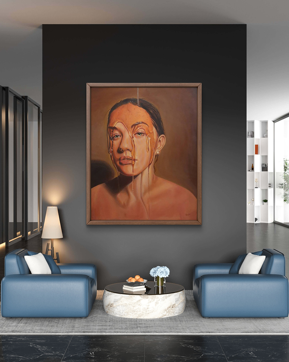 Sweet Tranquility, Oil Painting, Realistic, Home decor, Wall decor, Artwork, Handpainted, Art, Painting, VistaPallette
