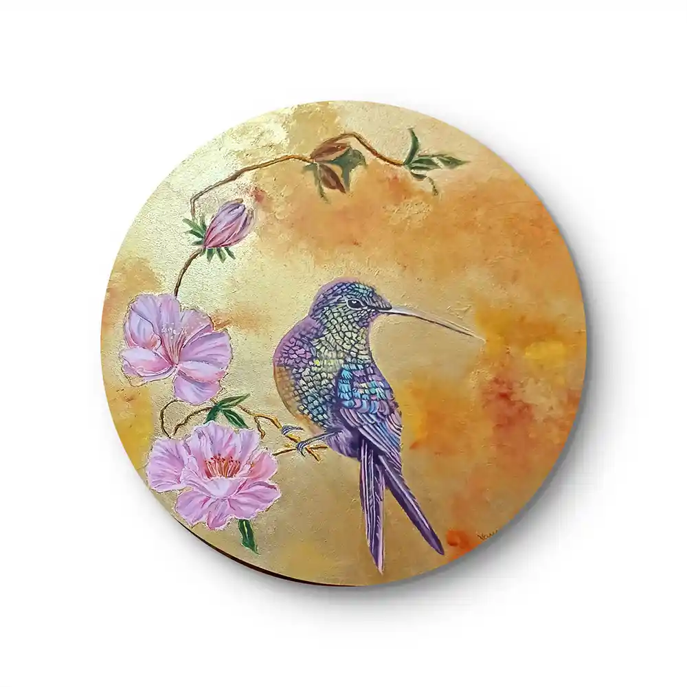 Whispering Wings, Mixed media art, Modern, Nature, Home decor, Wall decor, Artwork, Handpainted, Art, Painting, VistaPallett