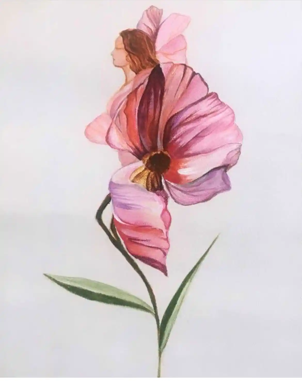 Bloom series, Acrylic, Nature, Home decor, Wall decor, Artwork, Handpainted, Art, Painting, VistaPallette
