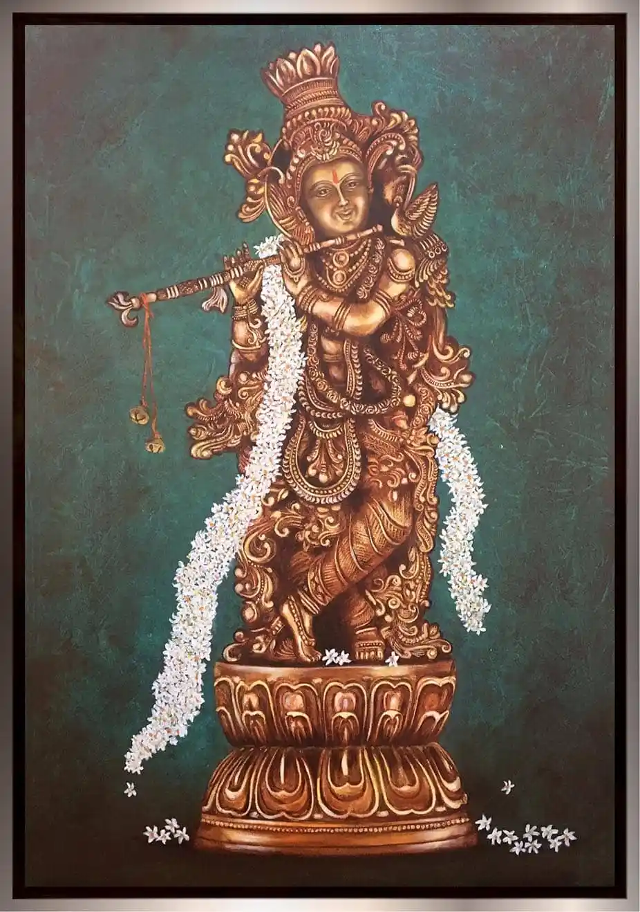 The Alchemist, Mixed media art, Religious, Home decor, Wall decor, Artwork, Handpainted, Art, Painting, VistaPallette